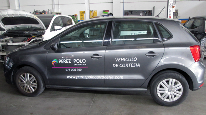 Vehículo de sustitución disponible para clientes